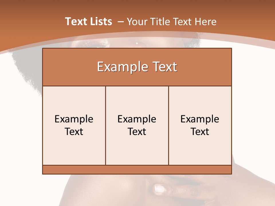Fashion Joy White PowerPoint Template