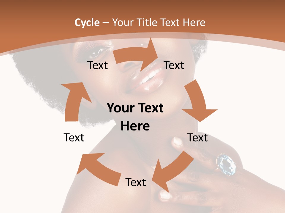 Fashion Joy White PowerPoint Template