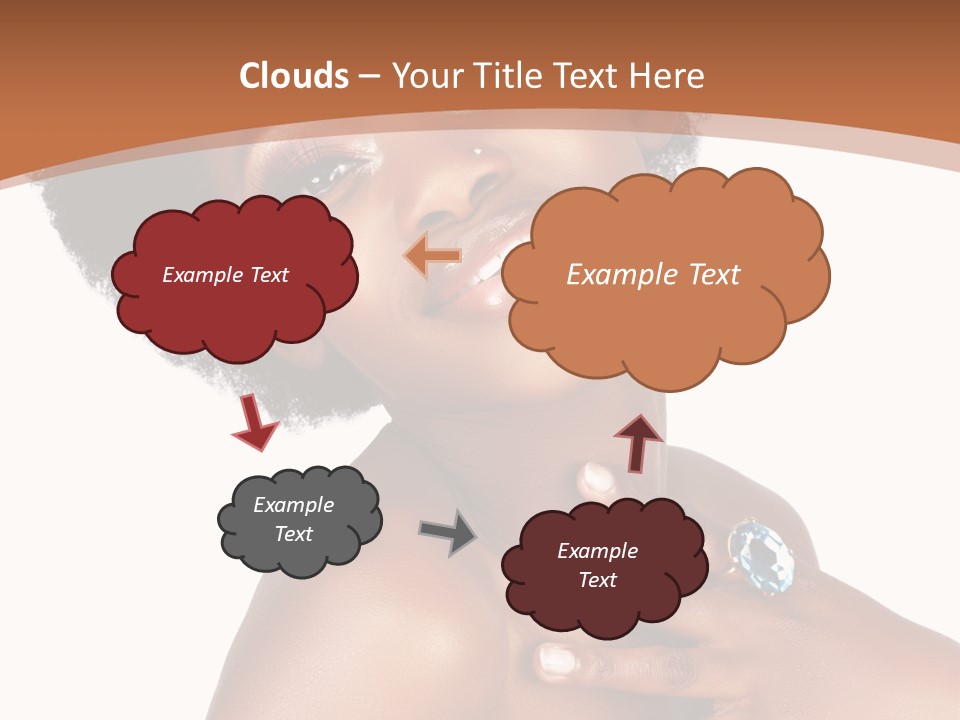 Fashion Joy White PowerPoint Template