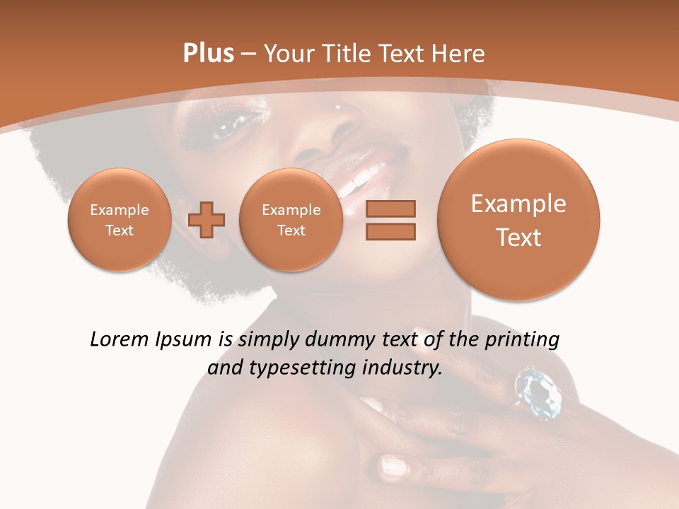 Fashion Joy White PowerPoint Template