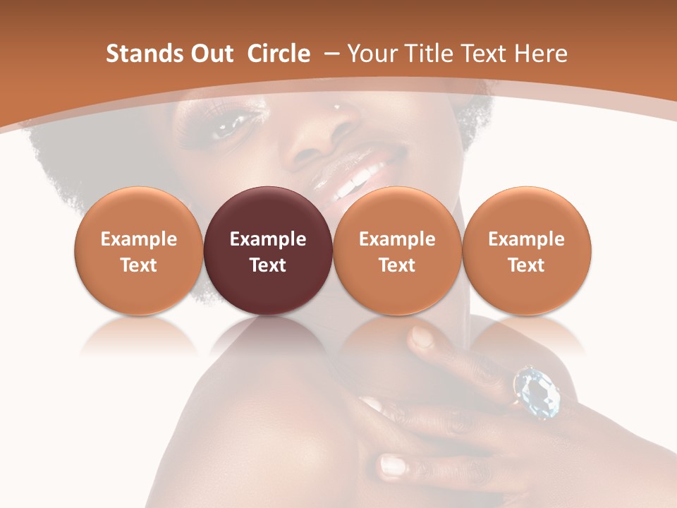 Fashion Joy White PowerPoint Template