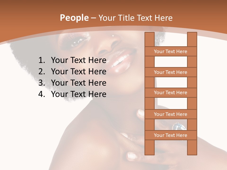 Fashion Joy White PowerPoint Template