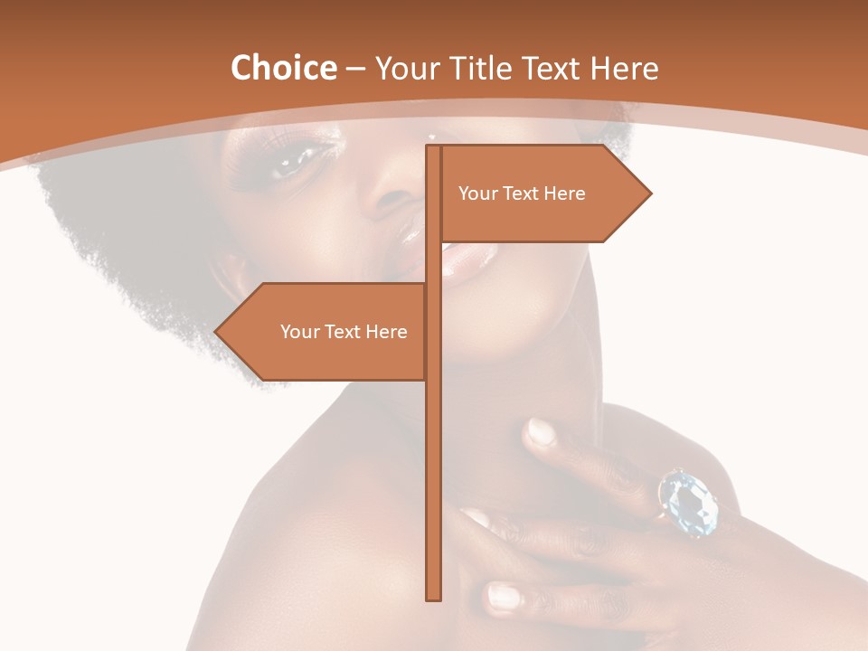 Fashion Joy White PowerPoint Template