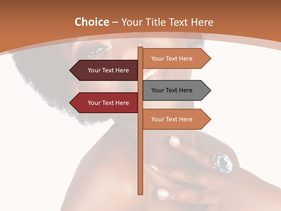 Fashion Joy White PowerPoint Template