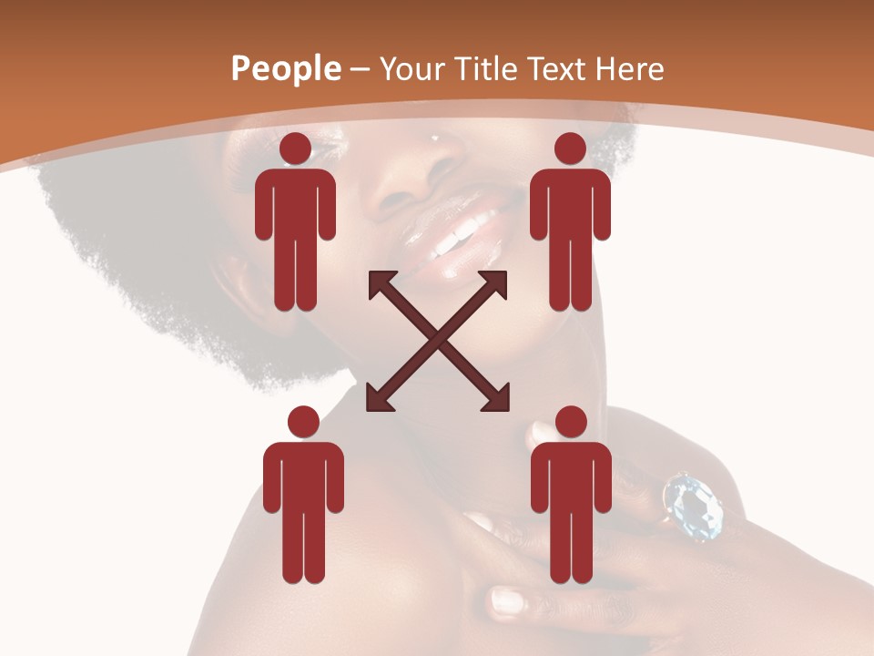 Fashion Joy White PowerPoint Template