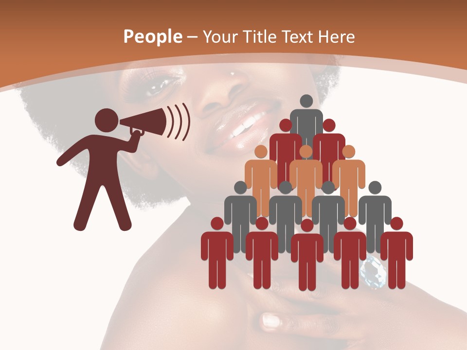 Fashion Joy White PowerPoint Template