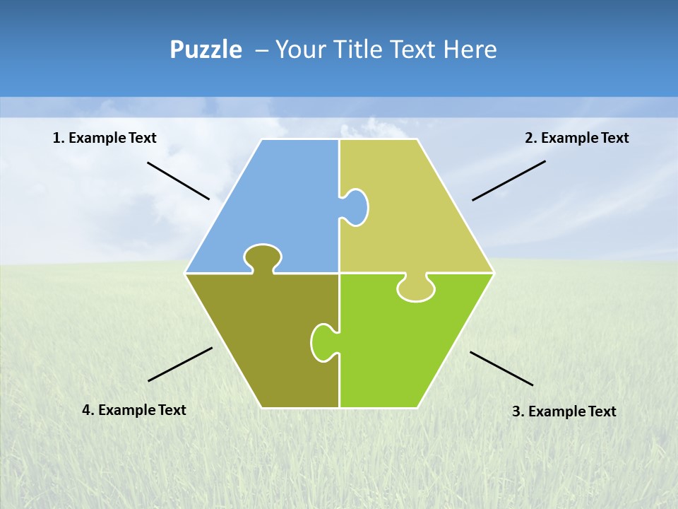 Leaf Solitude Paradise PowerPoint Template