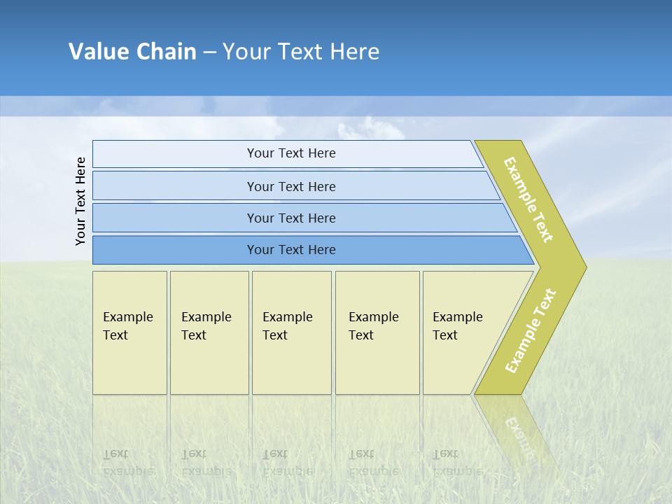 Leaf Solitude Paradise PowerPoint Template