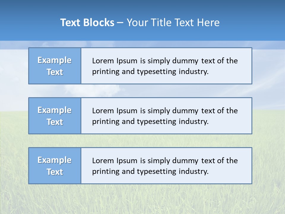 Leaf Solitude Paradise PowerPoint Template