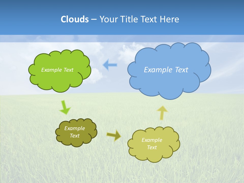Leaf Solitude Paradise PowerPoint Template