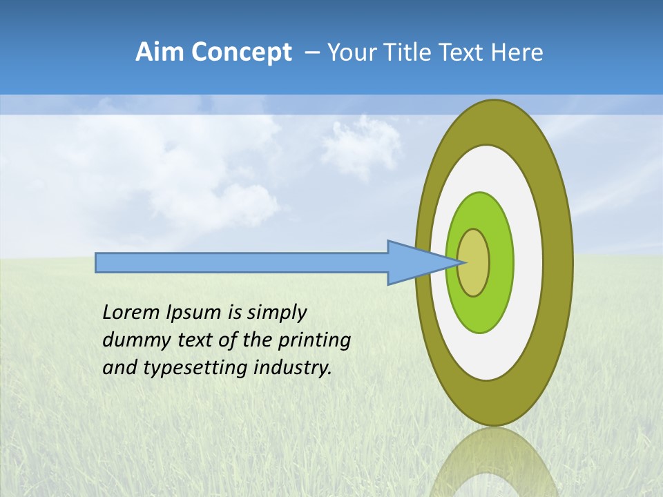 Leaf Solitude Paradise PowerPoint Template