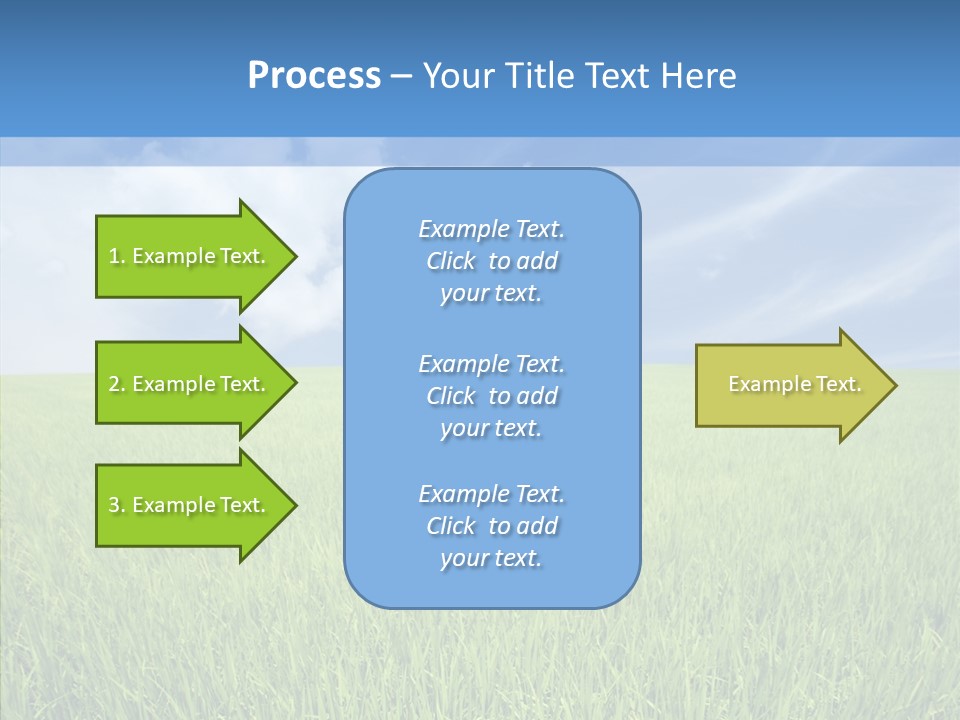 Leaf Solitude Paradise PowerPoint Template