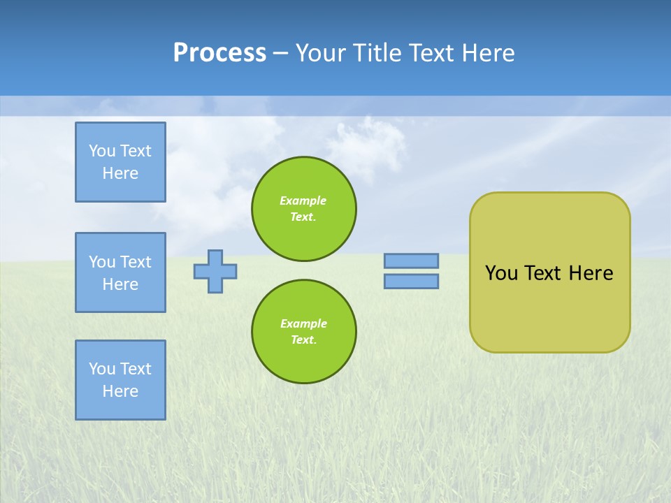 Leaf Solitude Paradise PowerPoint Template
