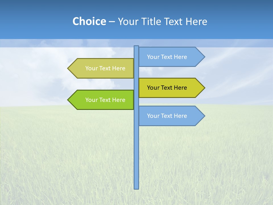 Leaf Solitude Paradise PowerPoint Template