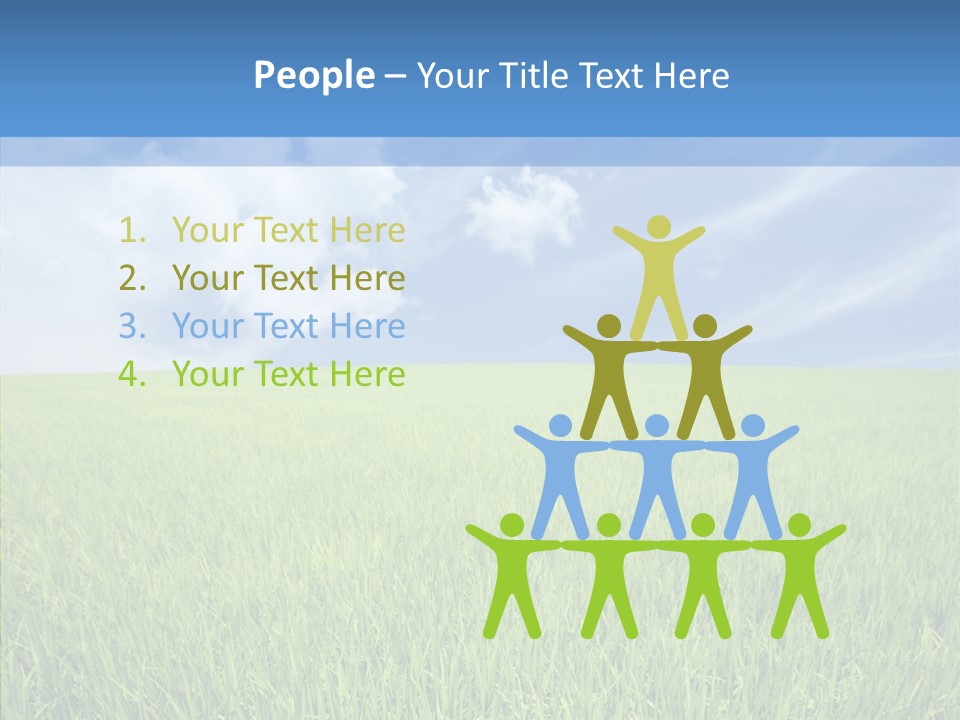 Leaf Solitude Paradise PowerPoint Template