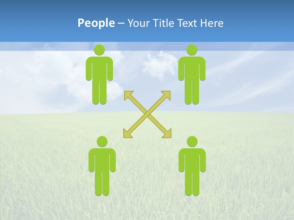 Leaf Solitude Paradise PowerPoint Template