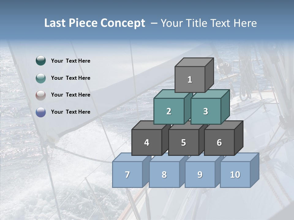 Cruise Vacation Water PowerPoint Template