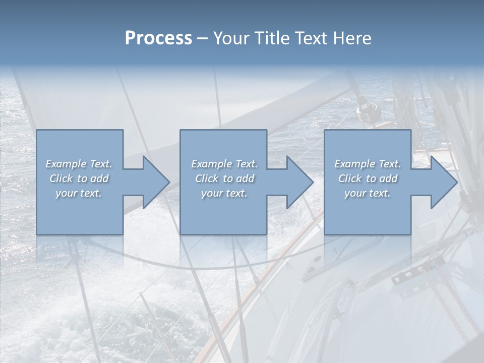 Cruise Vacation Water PowerPoint Template