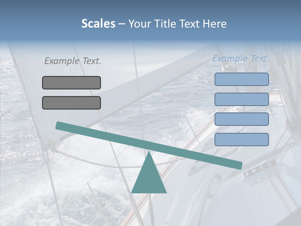 Cruise Vacation Water PowerPoint Template