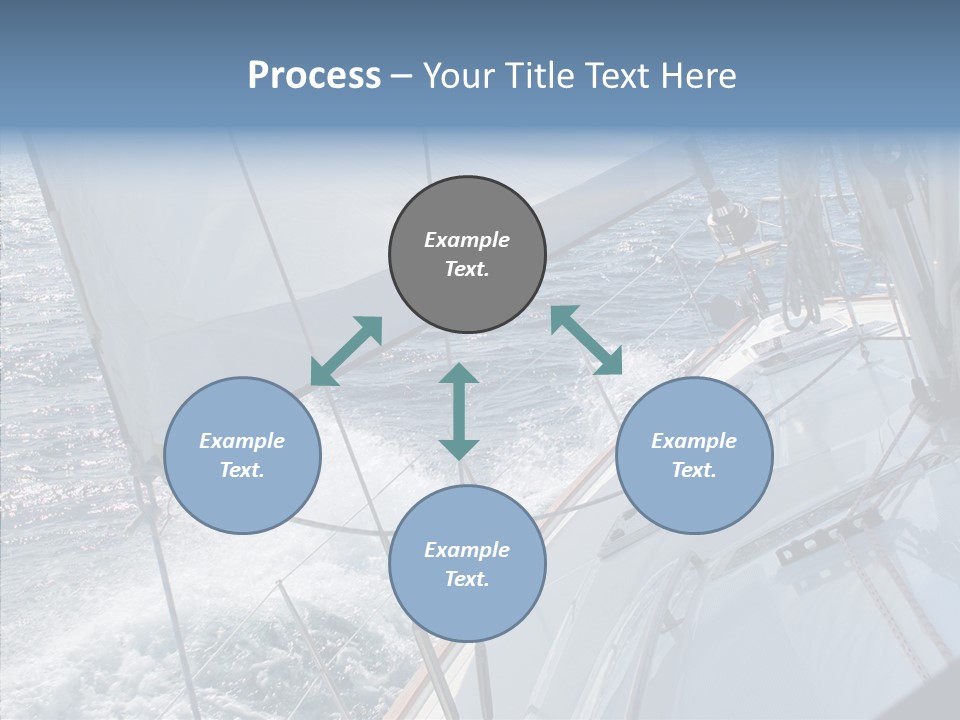 Cruise Vacation Water PowerPoint Template