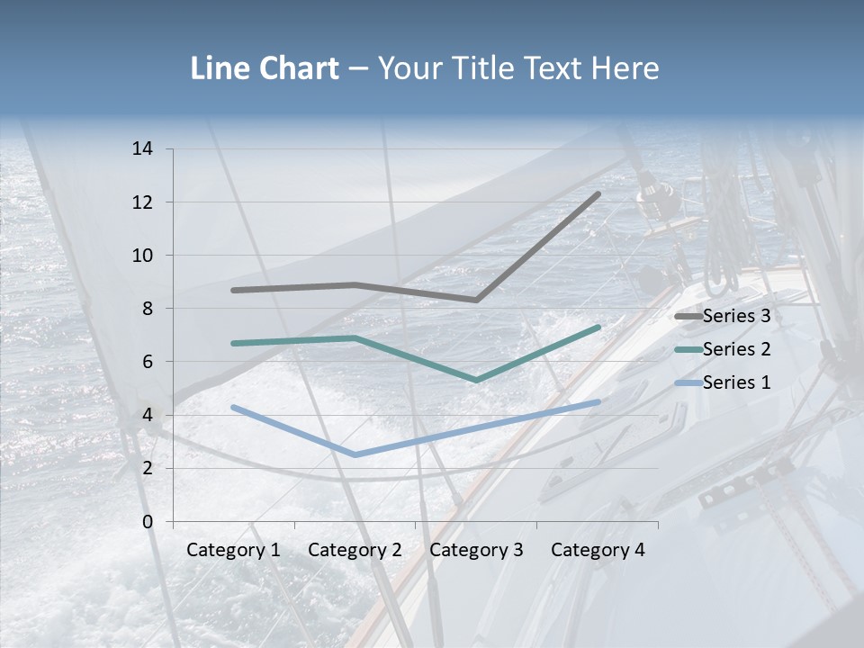 Cruise Vacation Water PowerPoint Template