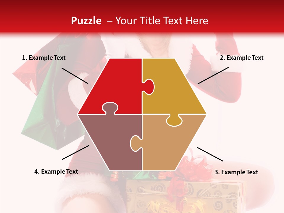 Teeth Shopping Enjoy PowerPoint Template