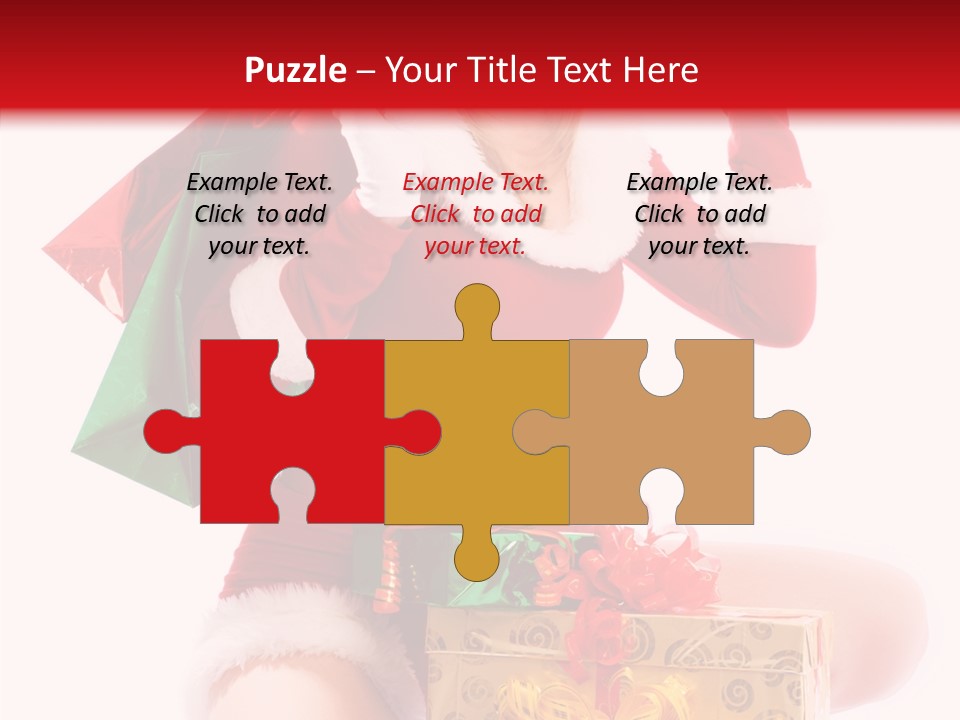 Teeth Shopping Enjoy PowerPoint Template