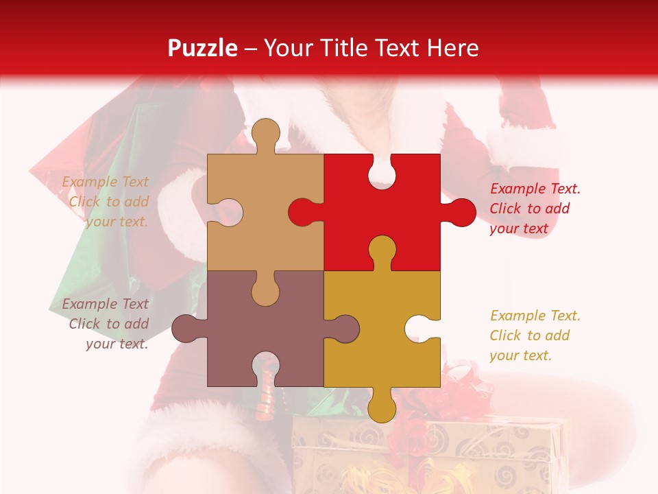 Teeth Shopping Enjoy PowerPoint Template