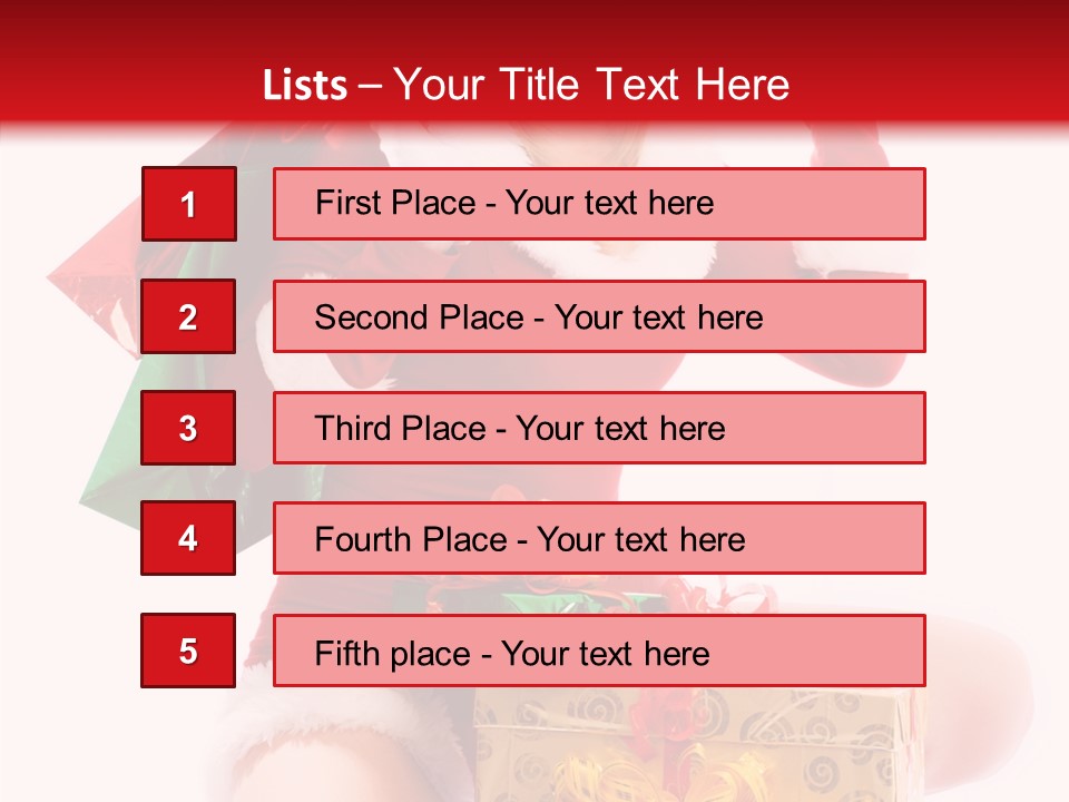 Teeth Shopping Enjoy PowerPoint Template