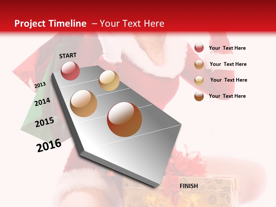 Teeth Shopping Enjoy PowerPoint Template