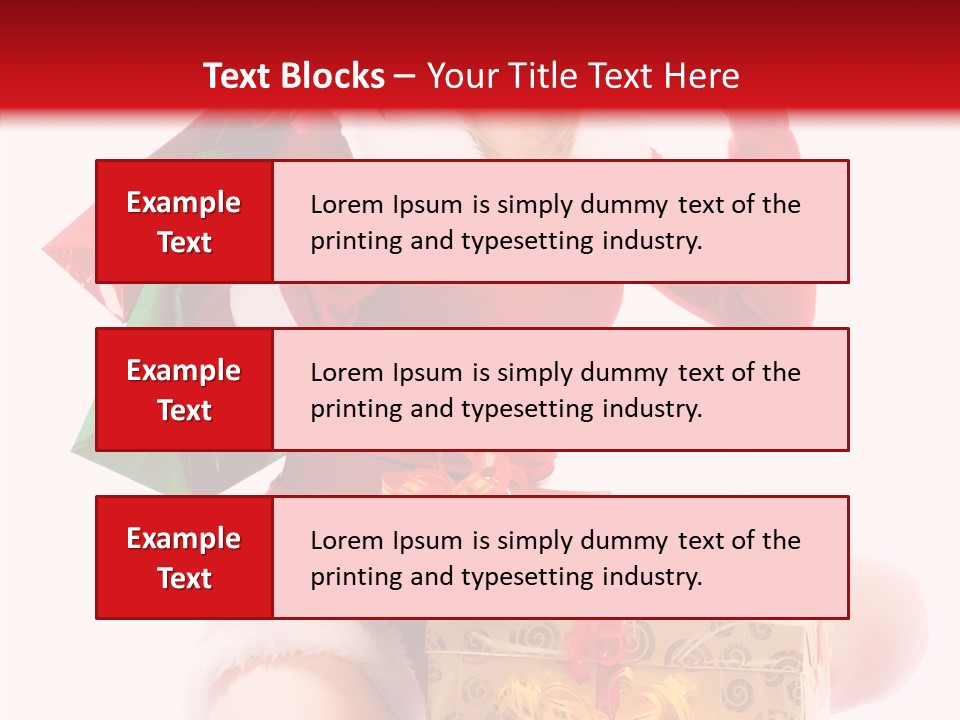 Teeth Shopping Enjoy PowerPoint Template
