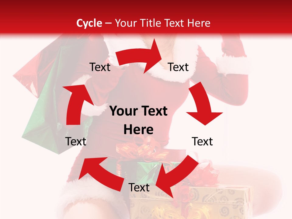 Teeth Shopping Enjoy PowerPoint Template
