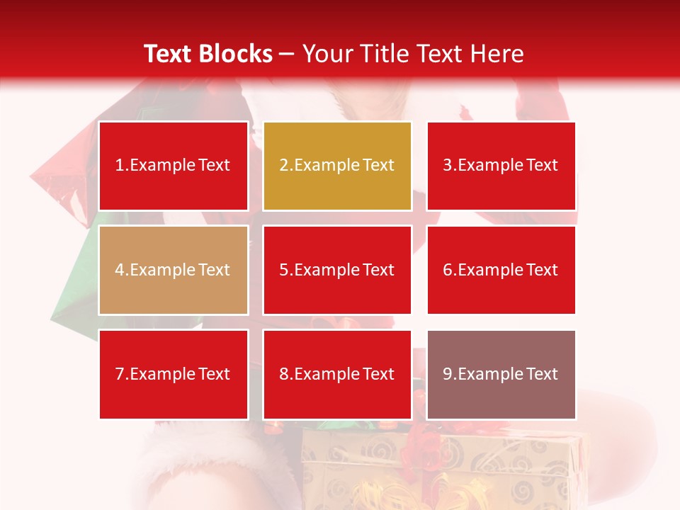 Teeth Shopping Enjoy PowerPoint Template