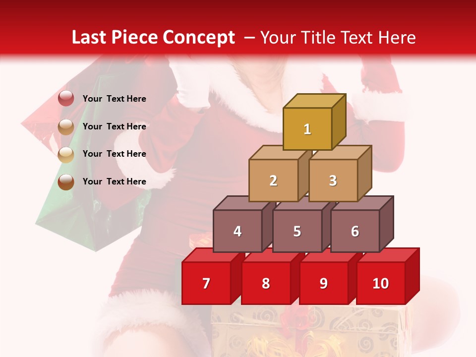 Teeth Shopping Enjoy PowerPoint Template