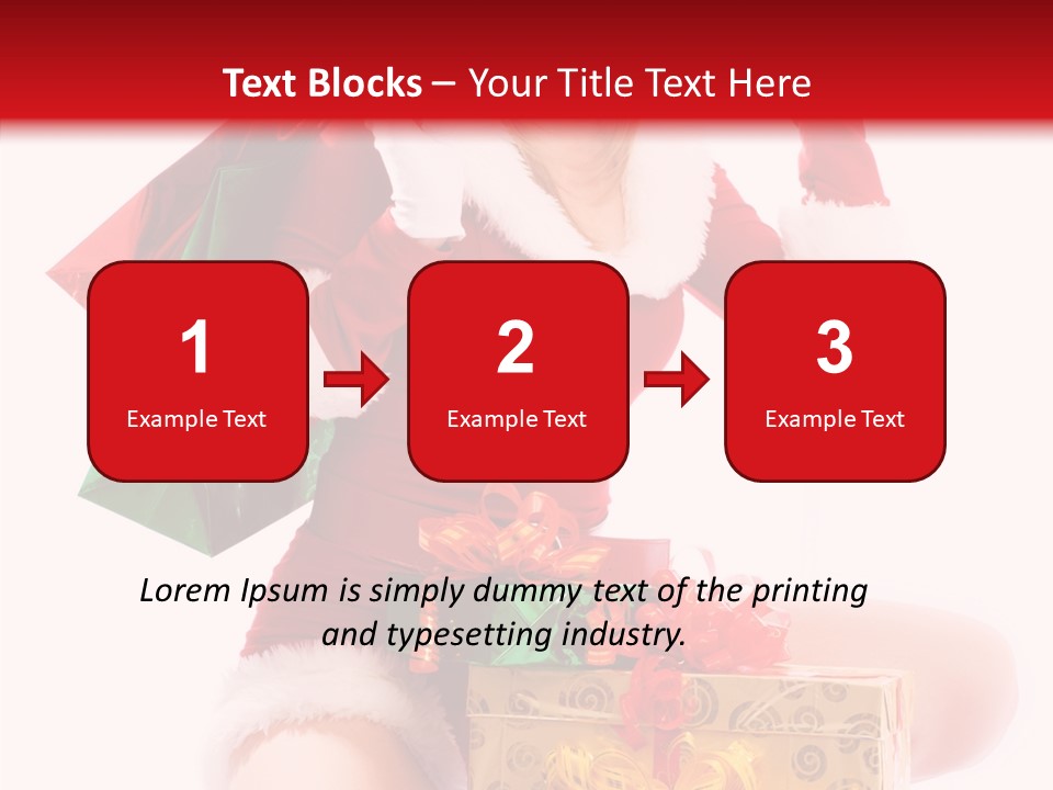 Teeth Shopping Enjoy PowerPoint Template