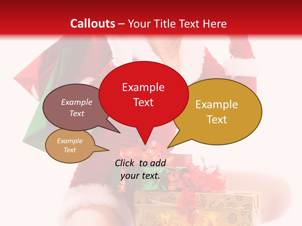 Teeth Shopping Enjoy PowerPoint Template