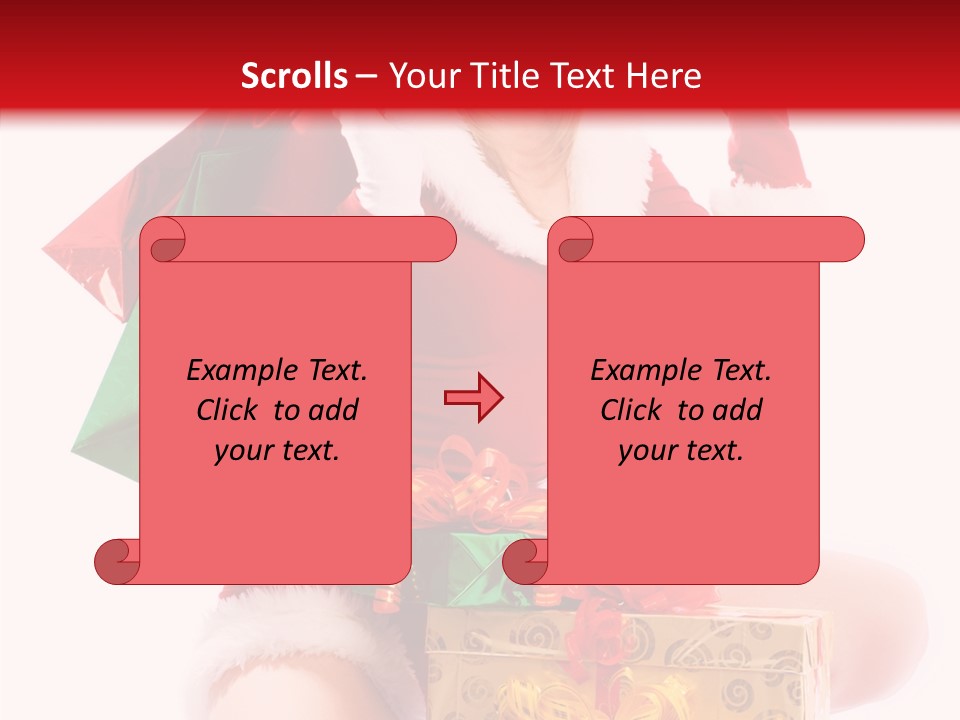 Teeth Shopping Enjoy PowerPoint Template