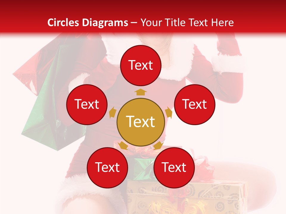 Teeth Shopping Enjoy PowerPoint Template