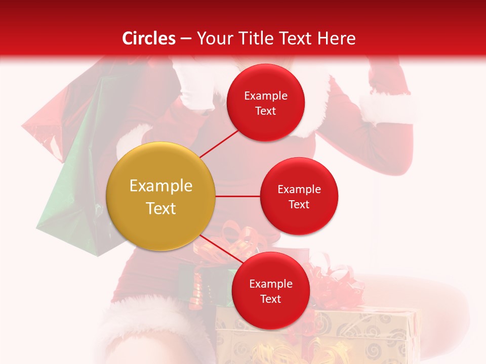 Teeth Shopping Enjoy PowerPoint Template