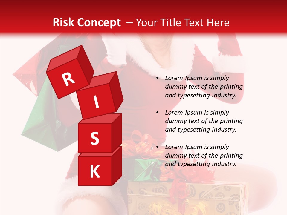 Teeth Shopping Enjoy PowerPoint Template