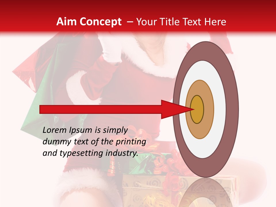 Teeth Shopping Enjoy PowerPoint Template