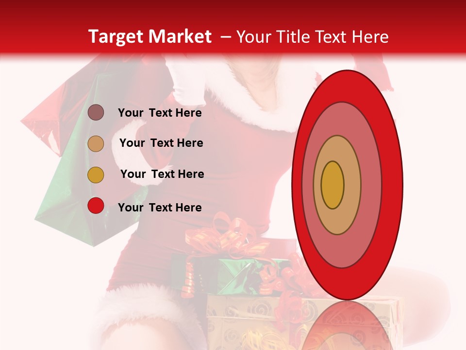 Teeth Shopping Enjoy PowerPoint Template