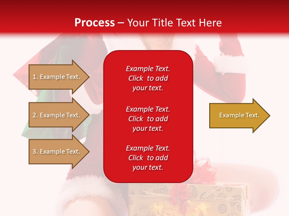 Teeth Shopping Enjoy PowerPoint Template