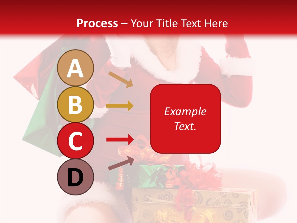 Teeth Shopping Enjoy PowerPoint Template