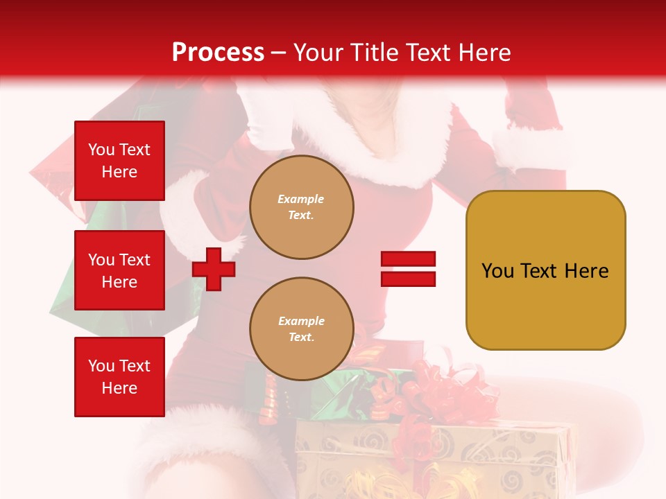 Teeth Shopping Enjoy PowerPoint Template