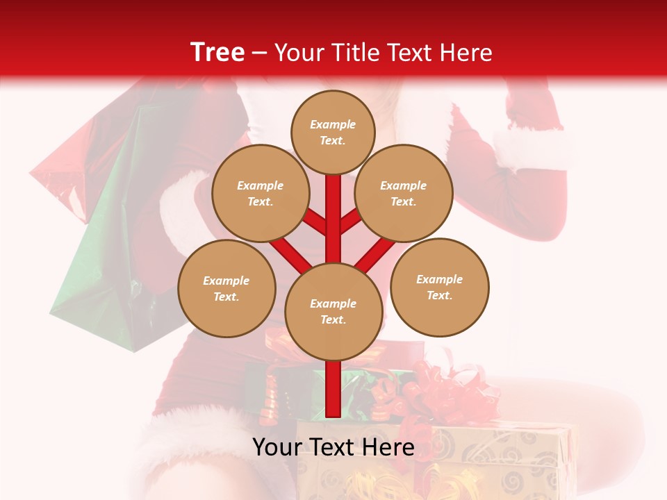 Teeth Shopping Enjoy PowerPoint Template