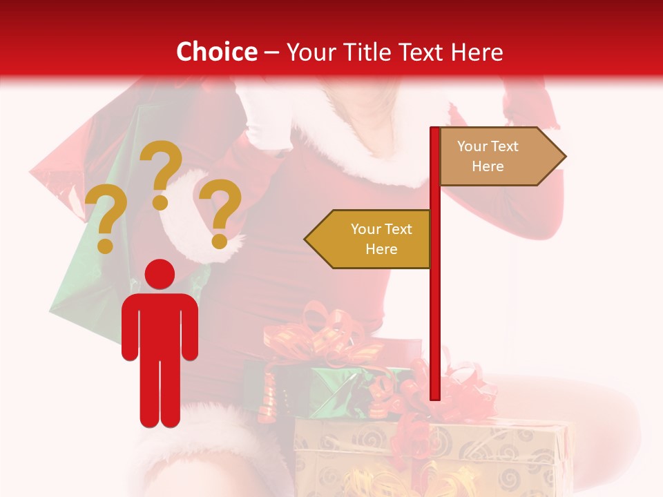 Teeth Shopping Enjoy PowerPoint Template