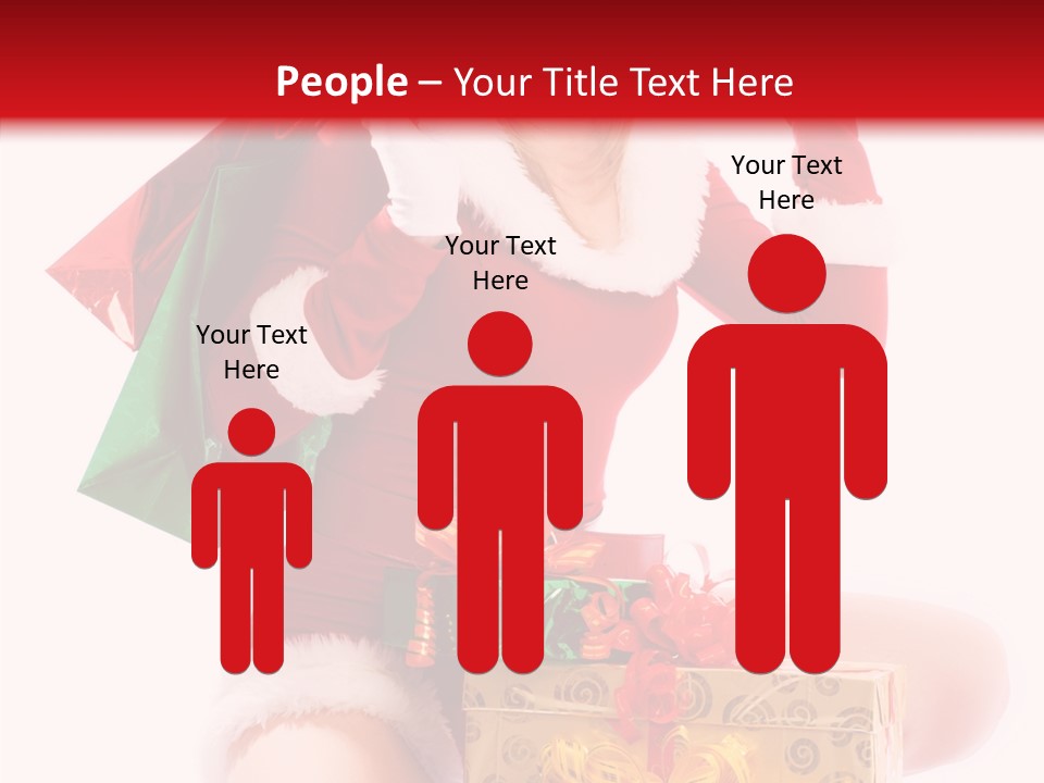 Teeth Shopping Enjoy PowerPoint Template