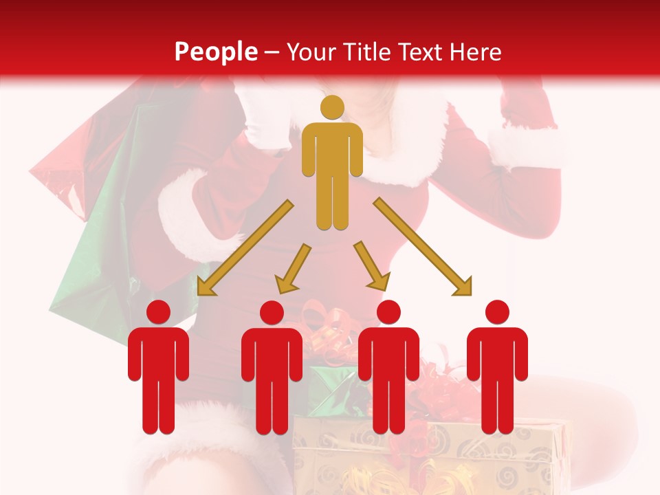 Teeth Shopping Enjoy PowerPoint Template