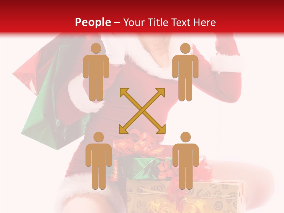 Teeth Shopping Enjoy PowerPoint Template